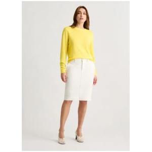 Drew Denim Pencil Skirt