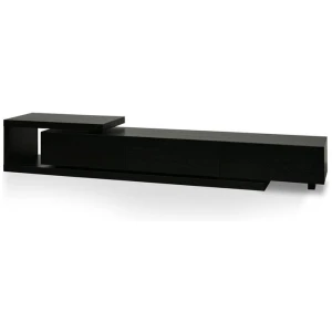 Dwell Extendable TV Entertainment Unit - Full Black by Interior Secrets - AfterPay Available