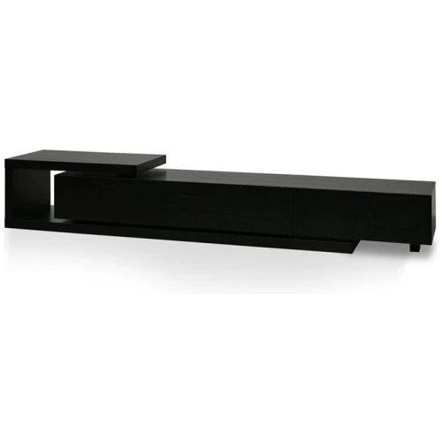 Dwell Extendable TV Entertainment Unit - Full Black by Interior Secrets - AfterPay Available
