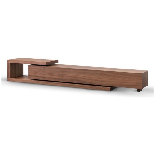 Dwell Extendable TV Entertainment Unit - Walnut by Interior Secrets - AfterPay Available