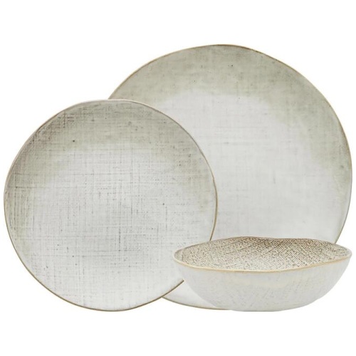 Ecology Linen 12 Piece Dinner Set