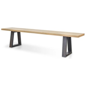 Edwin 2m Reclaimed Elm Wood Bench - Natural by Interior Secrets - AfterPay Available