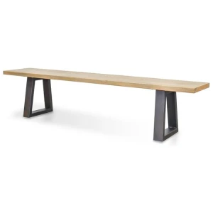 Edwin 2m Reclaimed Elm Wood Bench - Natural by Interior Secrets - AfterPay Available