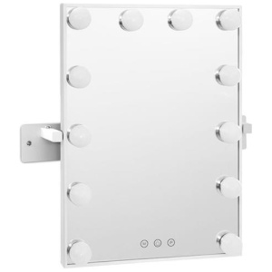 Embellir Hollywood Wall mirror Makeup Mirror With Light Vanity 12 LED Bulbs