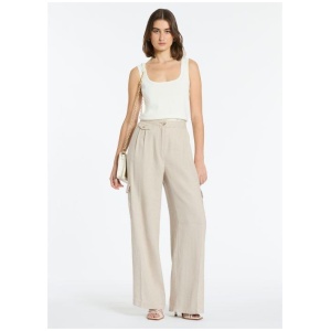 Emilio Linen Cargo Pant