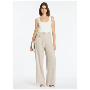 Emilio Linen Cargo Pant