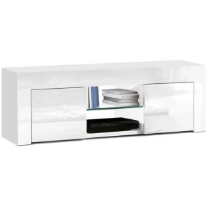 Entertainment Unit TV Cabinet 130cm White Ivan