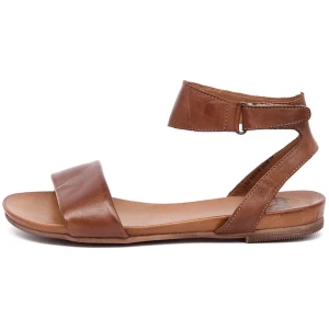 Eos Lauren W Brandy Siviglia Leather Brandy Sandals Womens Shoes Casual Sandals Flat Sandals