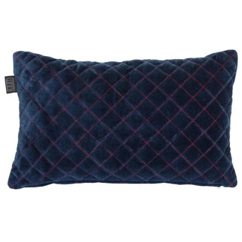 Equire Filled Cotton Blue Cushion by Bedding House