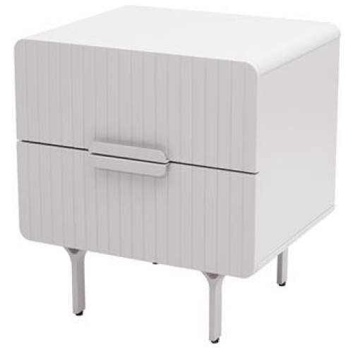 Erwin Bedside Table - Warm Grey by Interior Secrets - AfterPay Available