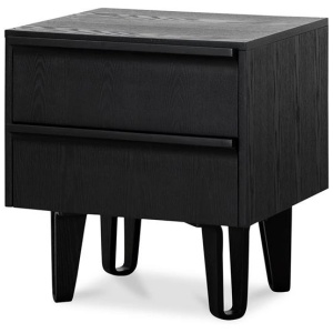 Evans Bedside Table - Full Black by Interior Secrets - AfterPay Available