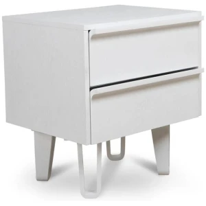 Evans Bedside Table - Full White by Interior Secrets - AfterPay Available