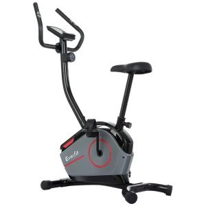 Everfit Magnetic Exercise Bike 8 Levels Upright Bike Fitness Home Gym Cardio