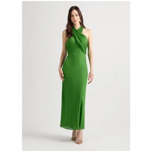 Evolet Halterneck Maxi Dress
