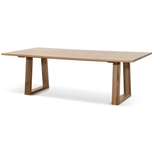 Ex Display - Carmela 2.4m Dining Table - Messmate by Interior Secrets - AfterPay Available