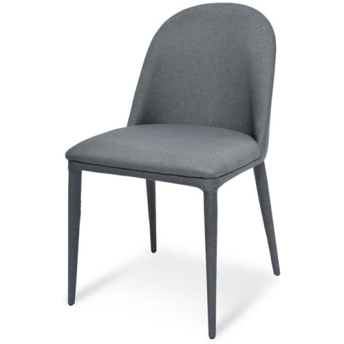 Ex Display - Carter Fabric Dining Chair - Gunmetal Grey by Interior Secrets - AfterPay Available