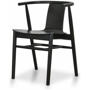 Ex Display - Dean Wooden Dining Chair - Full Black by Interior Secrets - AfterPay Available