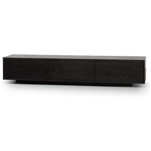 Ex Display - Letty 2.3m Wooden Entertainment Unit - Full Black by Interior Secrets - AfterPay Available
