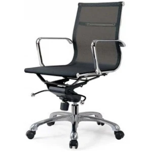 Ex Display - Management Mesh Boardroom Office Chair - Black by Interior Secrets - AfterPay Available