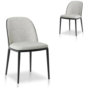 Ex Display - Paxton Dining Chair - Silver Grey by Interior Secrets - AfterPay Available