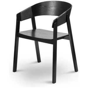 Ex Display - Phelps Dining Chair - Full Black by Interior Secrets - AfterPay Available