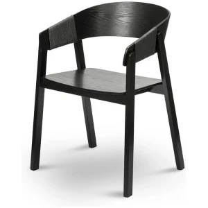 Ex Display - Phelps Dining Chair - Full Black by Interior Secrets - AfterPay Available