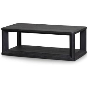Ex Display - Sandoval ELM Coffee Table - Black by Interior Secrets - AfterPay Available
