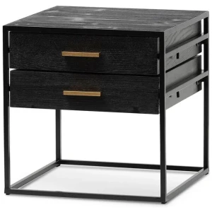 Ex Display - Solomon Side Table - Full Black by Interior Secrets - AfterPay Available