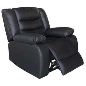 Fantasy Recliner Pu Leather 1R Black
