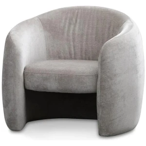 Ferguson Fabric Armchair - Platinum Grey by Interior Secrets - AfterPay Available