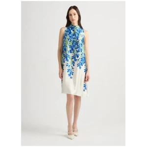 Fiorella Sleeveless Floral Mini Shift Dress
