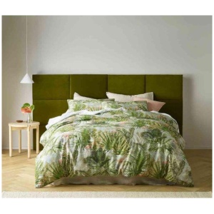 Flamingo Printed Quilt Cover Set by Accessorize Queen
