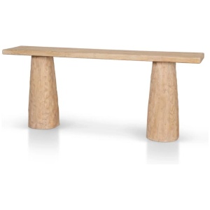 Floros 1.83m Elm Console Table - Natural by Interior Secrets - AfterPay Available