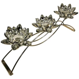 Flower 3 Tea Light Candle Holder