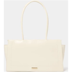 Forever New Women's Elly Elongated Handle Bag in Bone