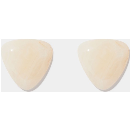 Forever New Women's Teya Triangle Acrylic Stud Earrings in Ivory