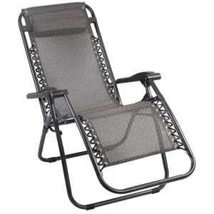 Gardeon Zero Gravity Chair 2PC Reclining Outdoor Sun Lounge Folding Camping