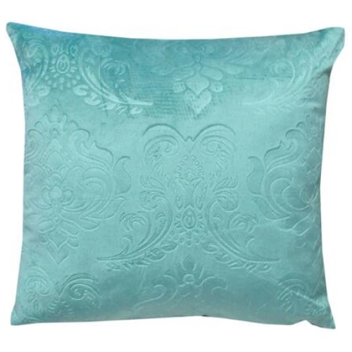 Georges Fine Linens Amara Sea Green Square Filled Cushion 40 x 40 cm