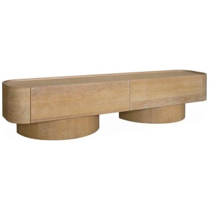 Gidon 2.2m TV Entertainment Unit - Dusty Oak by Interior Secrets - AfterPay Available