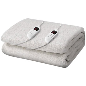 Giselle Bedding King Size Electric Blanket Fleece