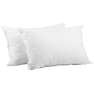 Giselle Bedding Set of 2 Duck Down Pillow - White