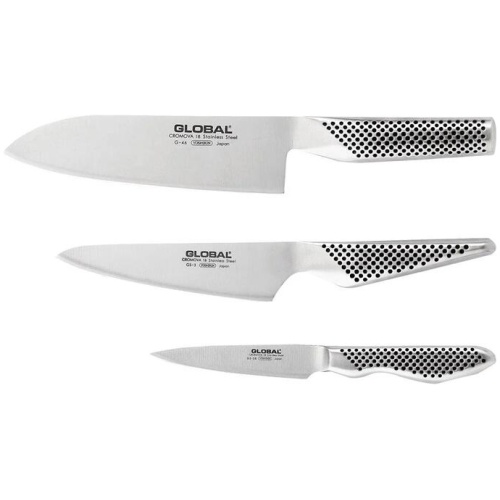 Global 3 Piece Starter Knife Set Size 37.5X15.5X2.5cm by Global Knives