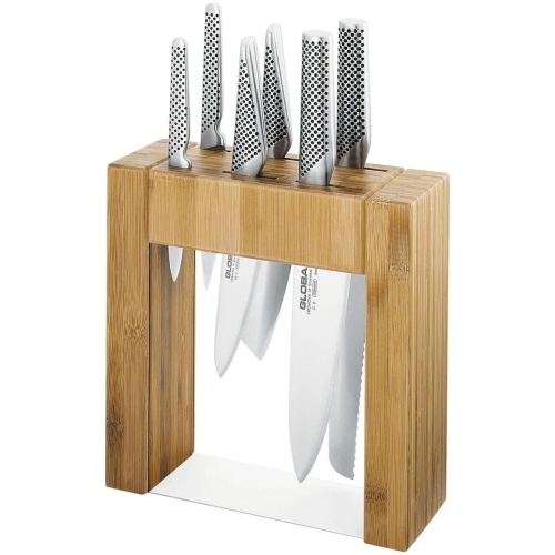 Global Ikasu 7pcs Knife Block Set