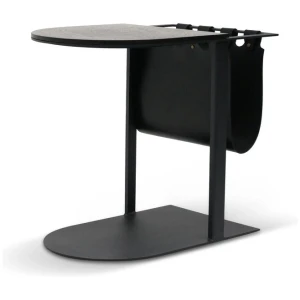 Gonzales 55cm Side Table - Full Black by Interior Secrets - AfterPay Available