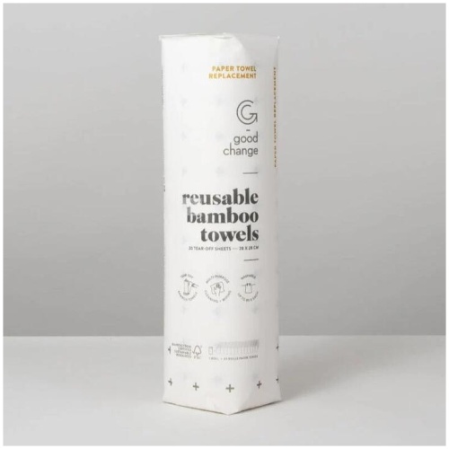 Good Change Store Reusable Bamboo Towels | 20 Sheets