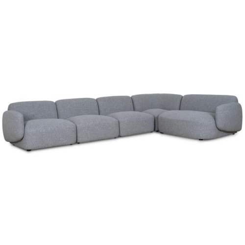 Gosling Right Chaise Modular Sofa - Glacier Grey by Interior Secrets - AfterPay Available