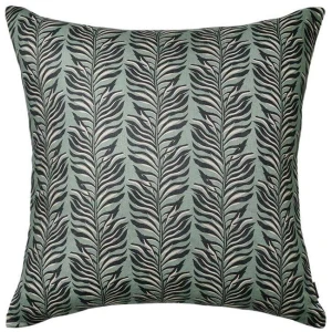 Green Vines Linen Cushion - 60x60cm
