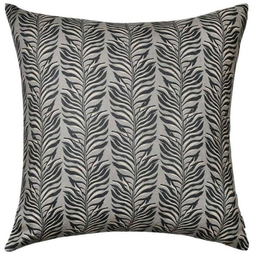 Grey Vines Linen Cushion- 60x60cm