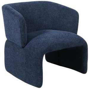 Guardian Armchair - Coral Dark Blue by Interior Secrets - AfterPay Available