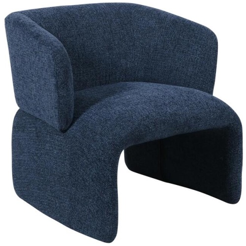 Guardian Armchair - Coral Dark Blue by Interior Secrets - AfterPay Available